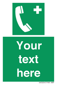 Custom Safe condition: Emergency telephone